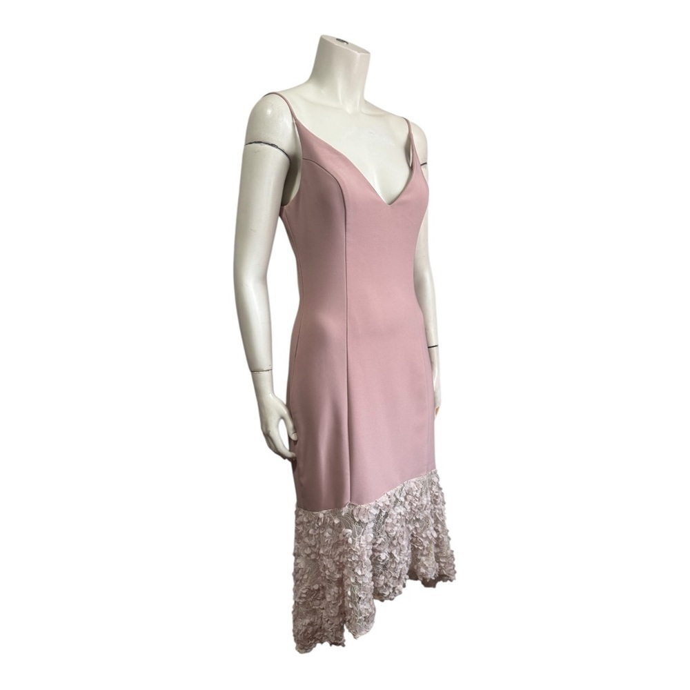 Maria Bianca Nero Milly Blush Midi Slip Dress Size 8 Sexy Romantic Lace - Picture 2 of 12